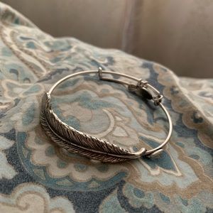 Feather Alex and ani bracelet